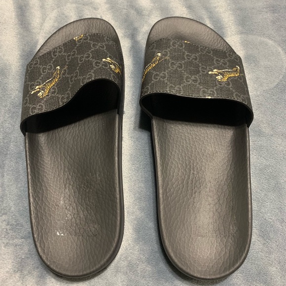 Mens Gg Supreme Tigers Slide Sandal 